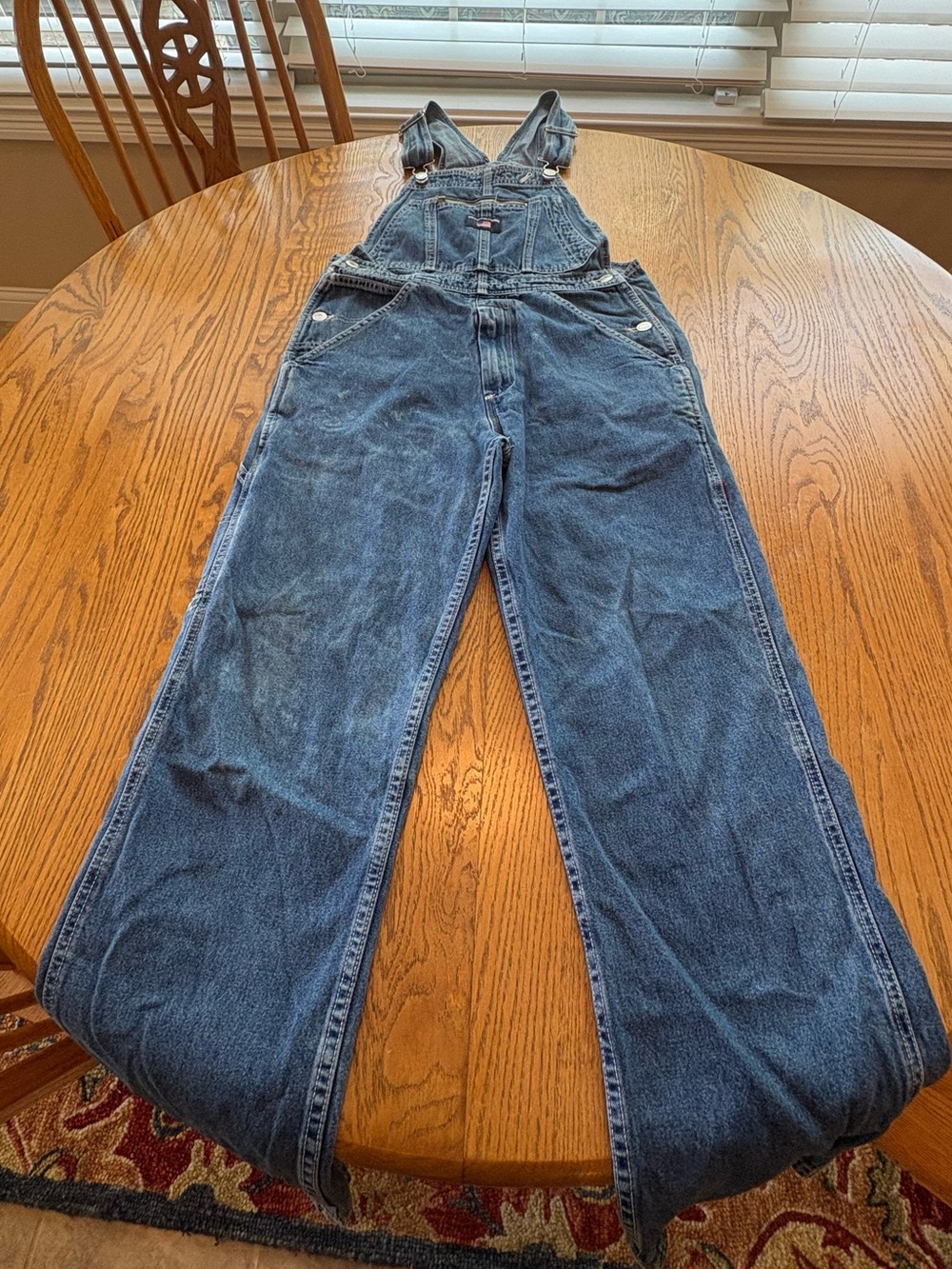 Vintage Polo Ralph Lauren Denim Bib Overalls Jeans Size S 80’s 90’s Retro Preppy